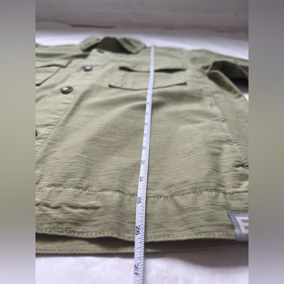 Everlane The Everyone Spring Shirt Jacket Green Mens S Womens M Linen Blend - Picture 6 of 9